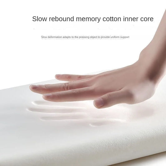 Low Pillow To Protect Cervical Vertebra and Help Sleep in Summer Student Adult Home Ultra-thin Low Memory Foam Soft Pillow Core