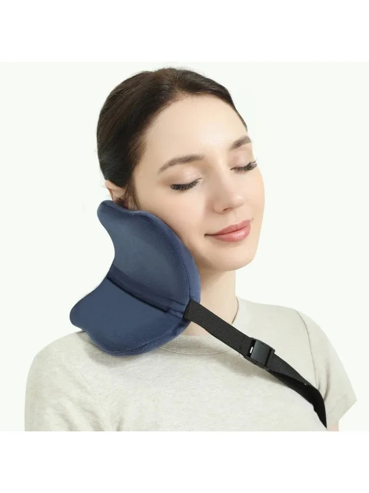 U Shaped Memory Foam Neck Pillows Soft Slow Rebound Space Travel Pillow Sleeping Airplane Car Pillow Cervical Healthcare Supply