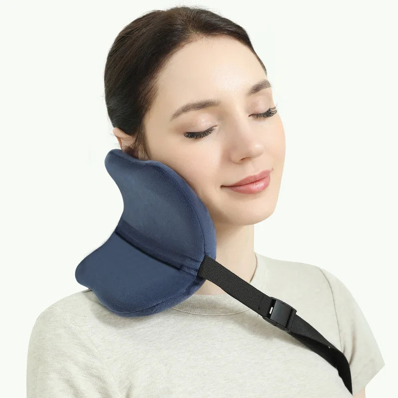 U Shaped Memory Foam Neck Pillows Soft Slow Rebound Space Travel Pillow Sleeping Airplane Car Pillow Cervical Healthcare Supply