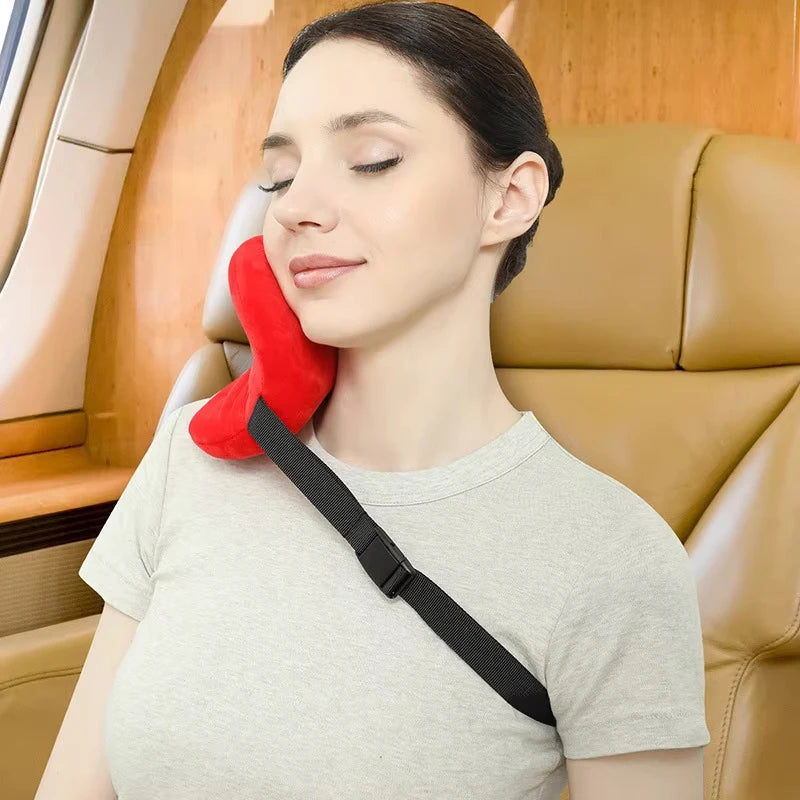 U Shaped Memory Foam Neck Pillows Soft Slow Rebound Space Travel Pillow Sleeping Airplane Car Pillow Cervical Healthcare Supply