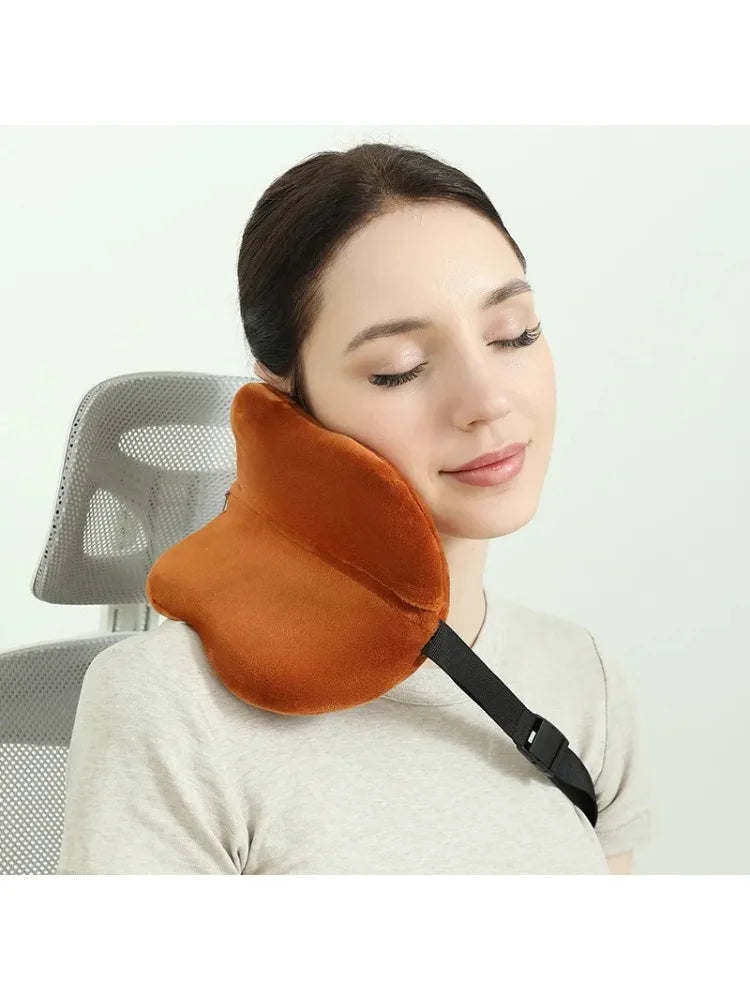 U Shaped Memory Foam Neck Pillows Soft Slow Rebound Space Travel Pillow Sleeping Airplane Car Pillow Cervical Healthcare Supply